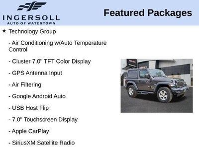 2020 Jeep Wrangler Sport S