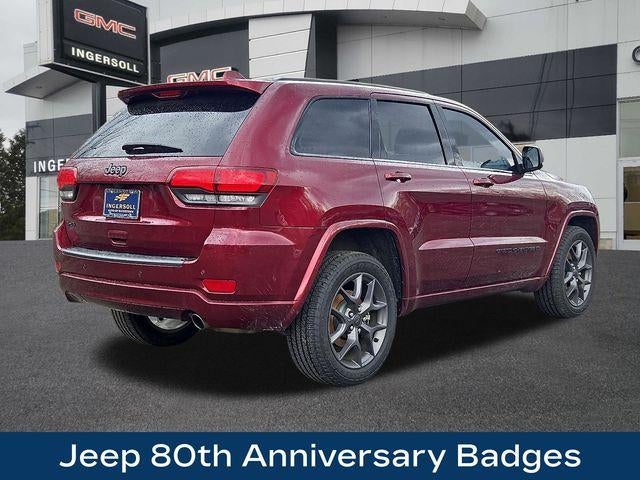 2021 Jeep Grand Cherokee 80th Anniversary