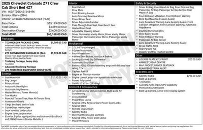2025 Chevrolet Colorado Z71