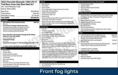2022 Chevrolet Silverado 1500 LTD LT Trail Boss