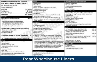 2022 Chevrolet Silverado 1500 LTD LT Trail Boss