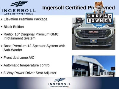 2025 GMC Acadia Elevation