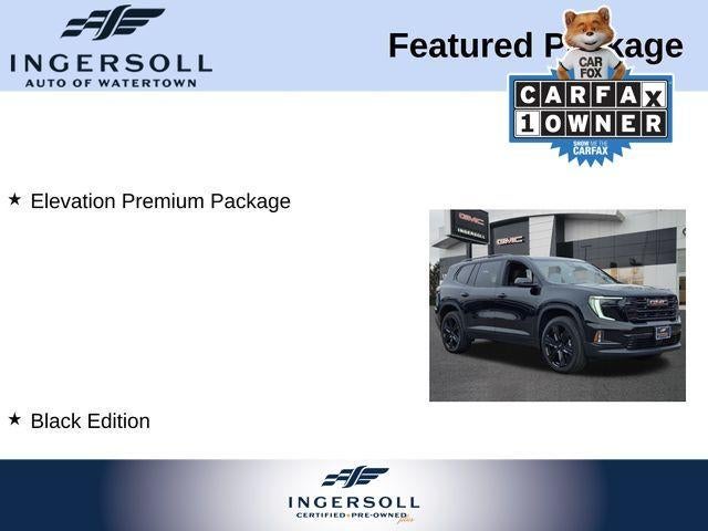 2025 GMC Acadia Elevation