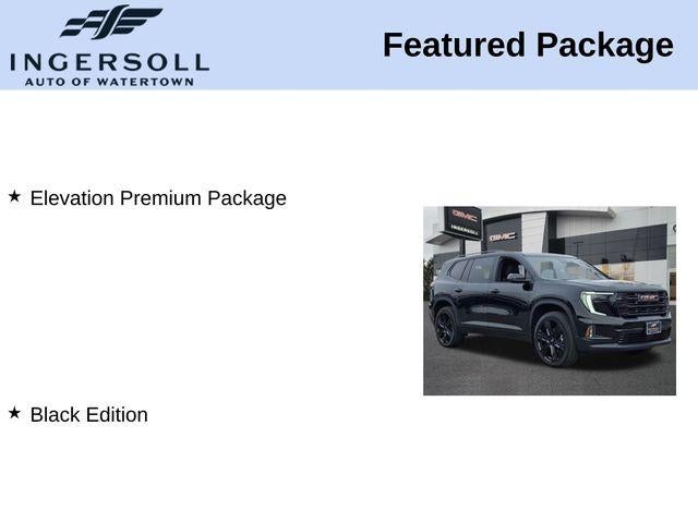 2025 GMC Acadia Elevation