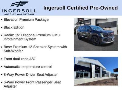 2025 GMC Acadia Elevation