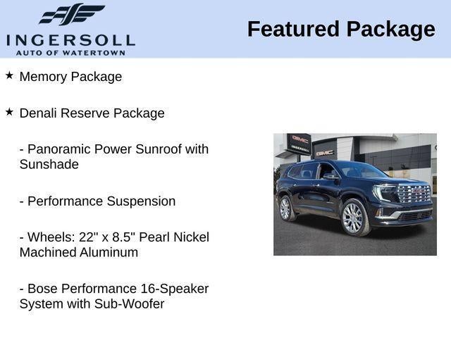 2025 GMC Acadia Denali