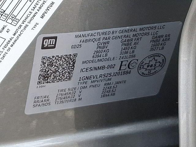 2025 Chevrolet Traverse RS