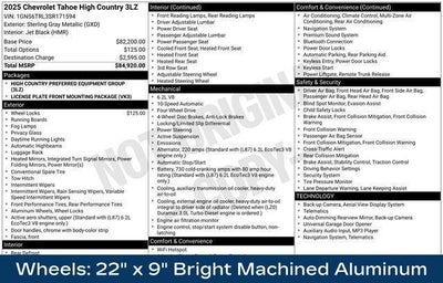 2025 Chevrolet Tahoe High Country