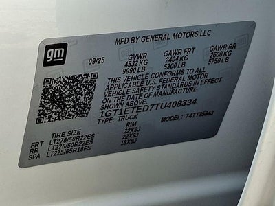 2026 GMC Sierra EV Elevation Extended Range