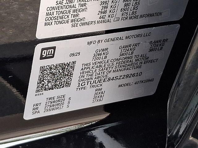 2025 GMC Sierra 1500 AT4