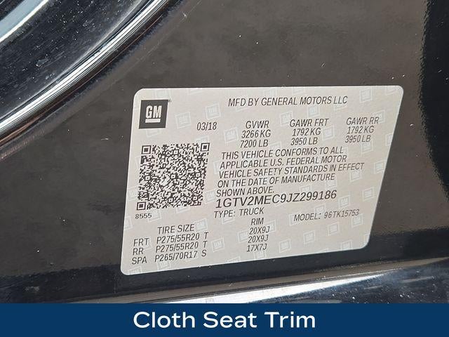 2018 GMC Sierra 1500 SLE