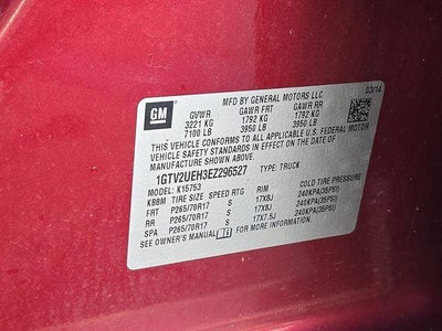 2014 GMC Sierra 1500 SLE