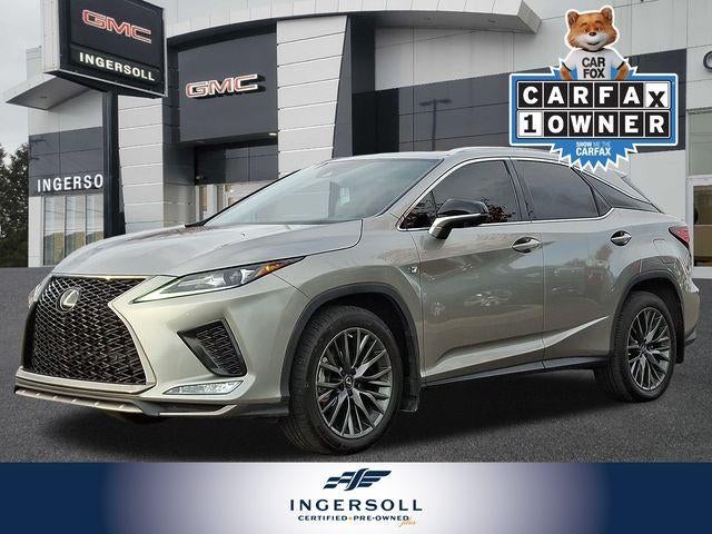 2022 Lexus RX RX 350 F SPORT Handling