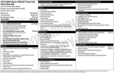 2013 GMC Sierra 1500 SLT