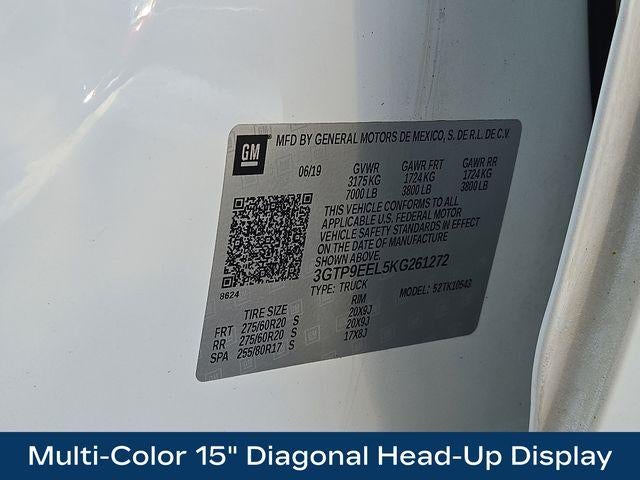 2019 GMC Sierra 1500 AT4