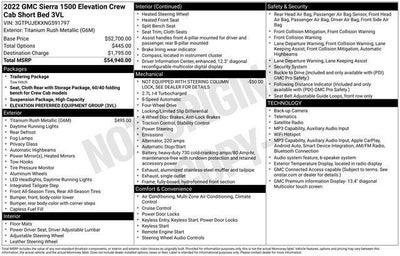 2022 GMC Sierra 1500 Elevation