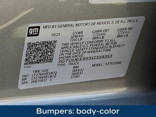 2025 GMC Sierra 1500 AT4