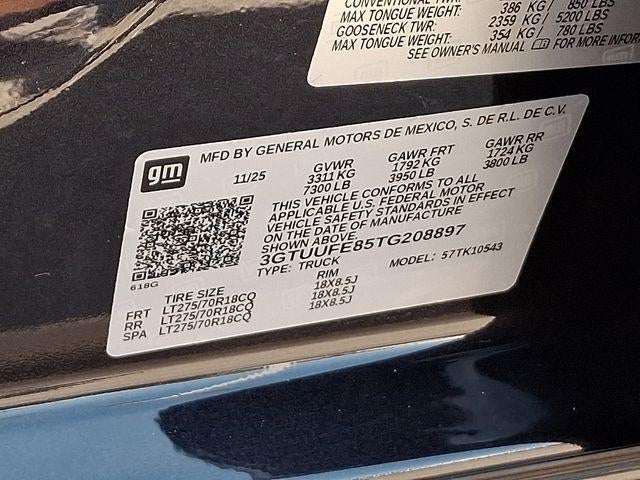 2026 GMC Sierra 1500 AT4X