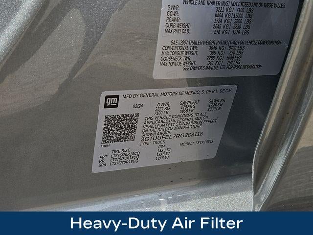 2024 GMC Sierra 1500 AT4X