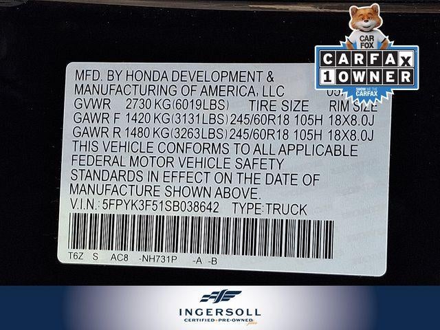 2025 Honda Ridgeline RTL