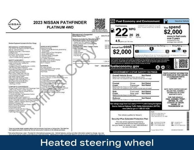2023 Nissan Pathfinder Platinum