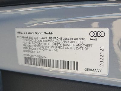 2022 Audi RS 7 Base