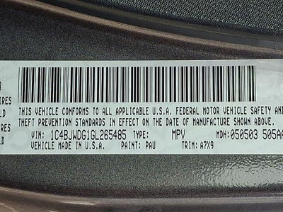 2016 Jeep Wrangler Unlimited Sport