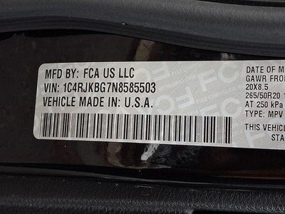 2022 Jeep Grand Cherokee L Limited