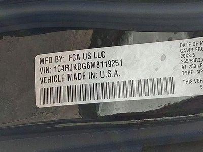 2021 Jeep Grand Cherokee L Overland 4x4