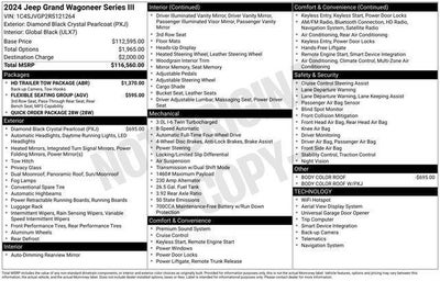 2024 Jeep Grand Wagoneer Series III 4x4