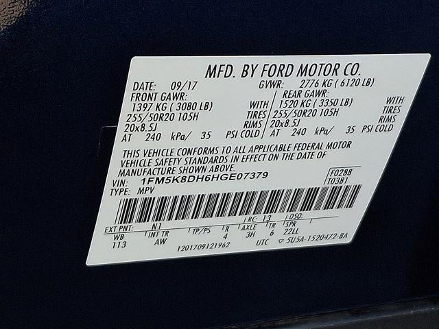 2017 Ford Explorer XLT