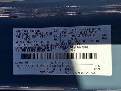 2022 Ford Bronco Badlands