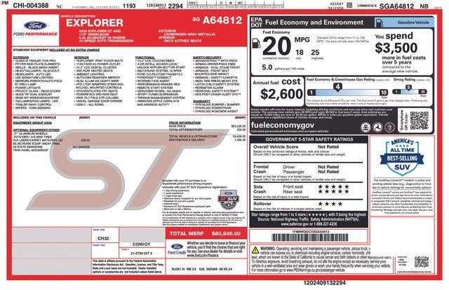 2025 Ford Explorer ST