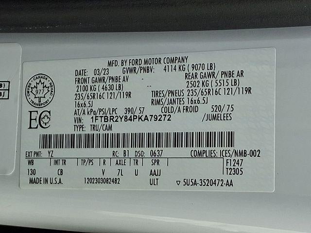 2023 Ford Transit Cargo Van Base