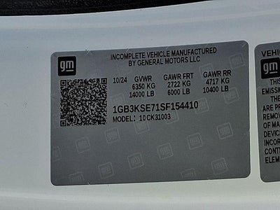 2025 Chevrolet Silverado 3500 HD Chassis Cab Work Truck