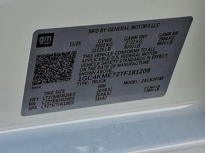 2026 Chevrolet Silverado 2500 HD Custom