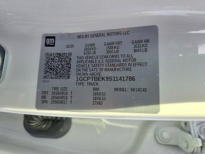 2025 Chevrolet Colorado WT/LT