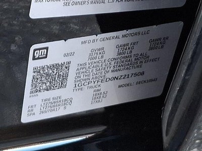 2022 Chevrolet Silverado 1500 LTD LT Trail Boss