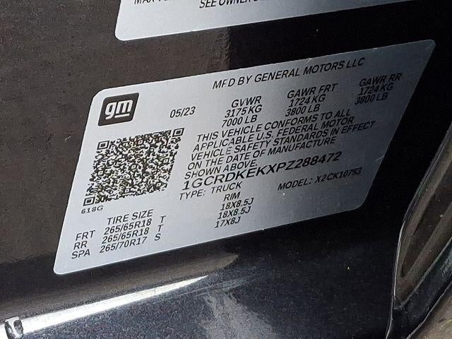 2023 Chevrolet Silverado 1500 LT (2FL)