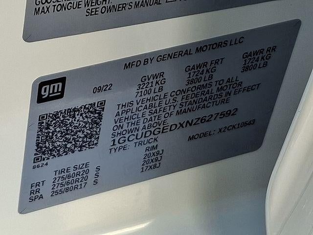 2022 Chevrolet Silverado 1500 LTZ