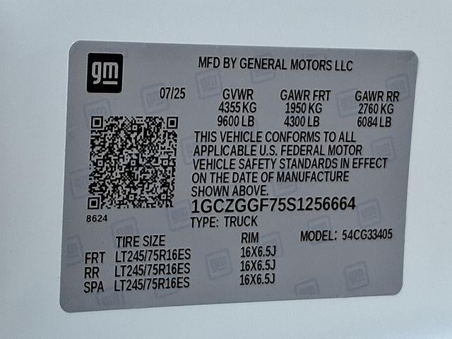 2025 Chevrolet Express Cargo 3500 Base