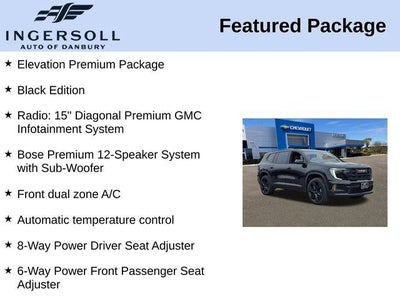 2025 GMC Acadia Elevation