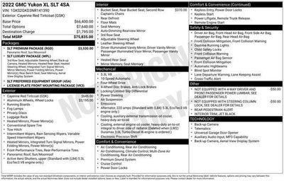 2022 GMC Yukon XL SLT