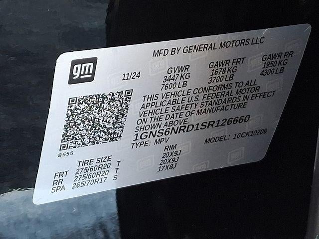 2025 Chevrolet Tahoe LT