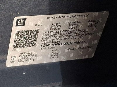 2019 Chevrolet Suburban LT