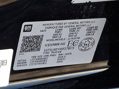 2025 GMC Sierra 2500 HD Denali Ultimate