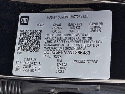 2022 GMC Canyon AT4 - Leather