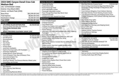 2024 GMC Canyon Denali