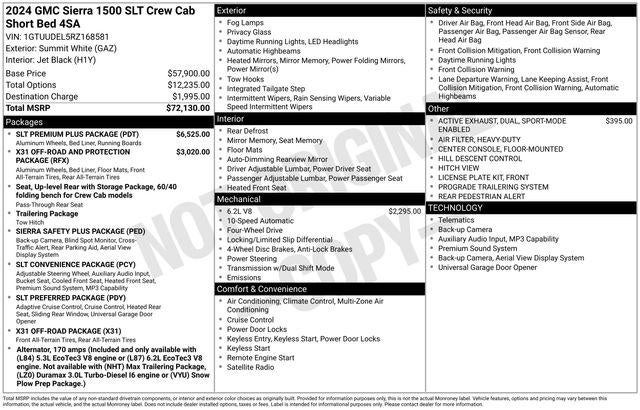 2024 GMC Sierra 1500 SLT