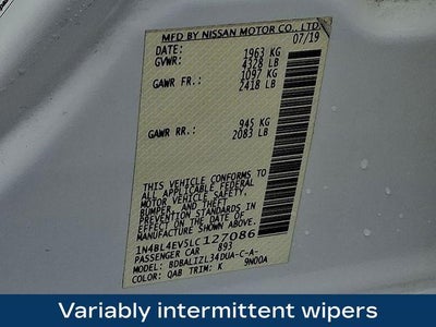 2020 Nissan Altima SL FWD